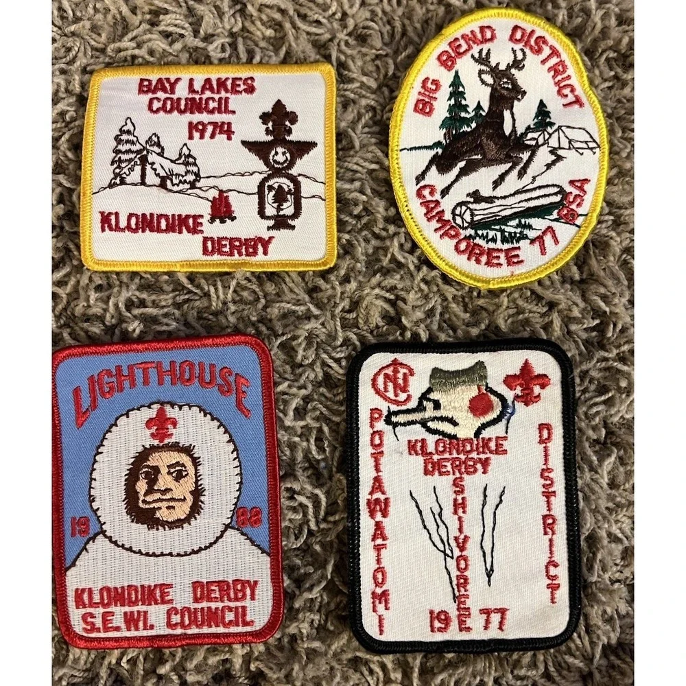 Vintage Boy Scouts Of America Patches 1960's-1's Mostly Wisconsin 12 Patches - Picture 2 of 4
